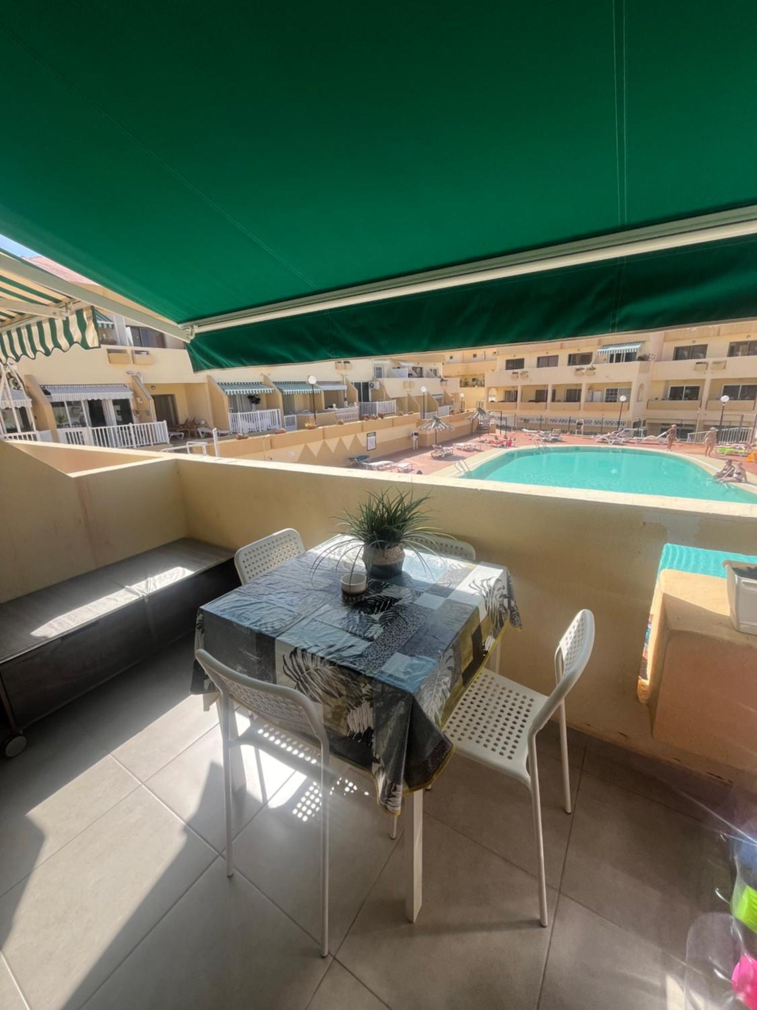 Sunny Pool View & Airco Apartament Symon Mareverde Costa Adeje  Ngoại thất bức ảnh