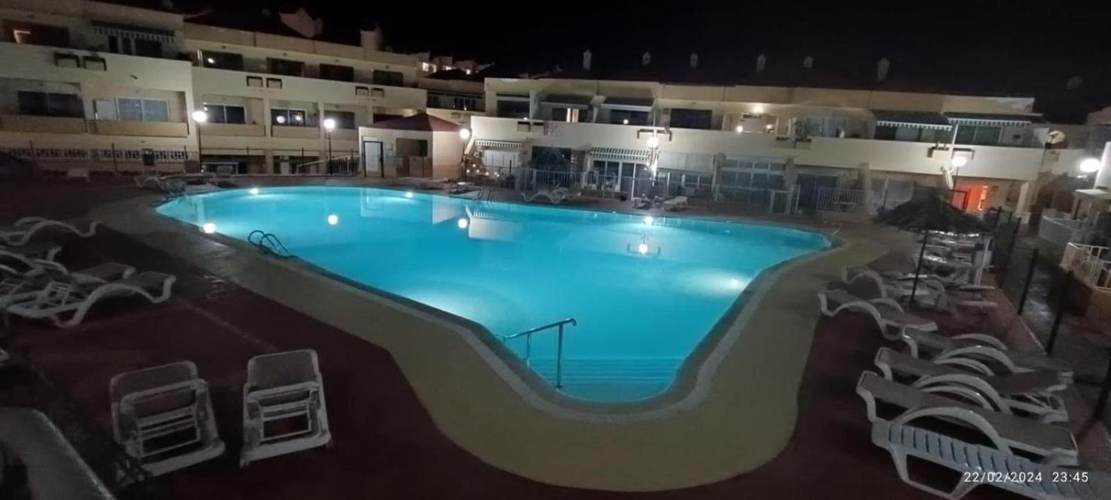 Sunny Pool View & Airco Apartament Symon Mareverde Costa Adeje  Ngoại thất bức ảnh